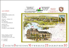 Bierstadt-Kalender 2024  I Buch-VorOrt Bierstadt I Die Bierstadter Bücherstube I Wiesbaden-Bierstadt