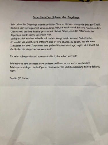 Feuerblut I Aisling Fowler I Buch-VorOrt I Wiesbaden-Bierstadt